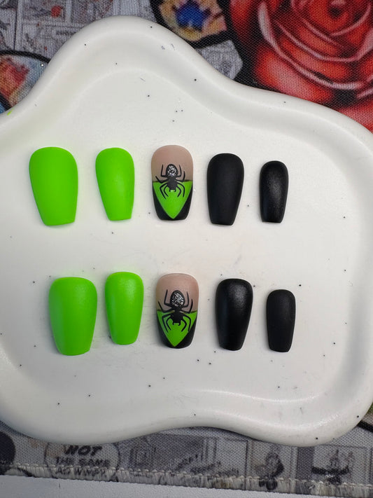 Lime Spiders